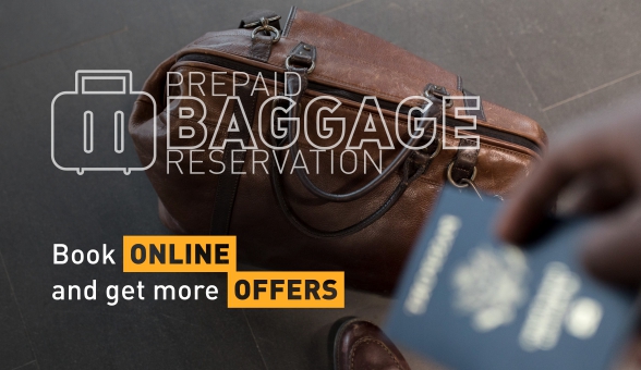 Prepaid baggage reservation